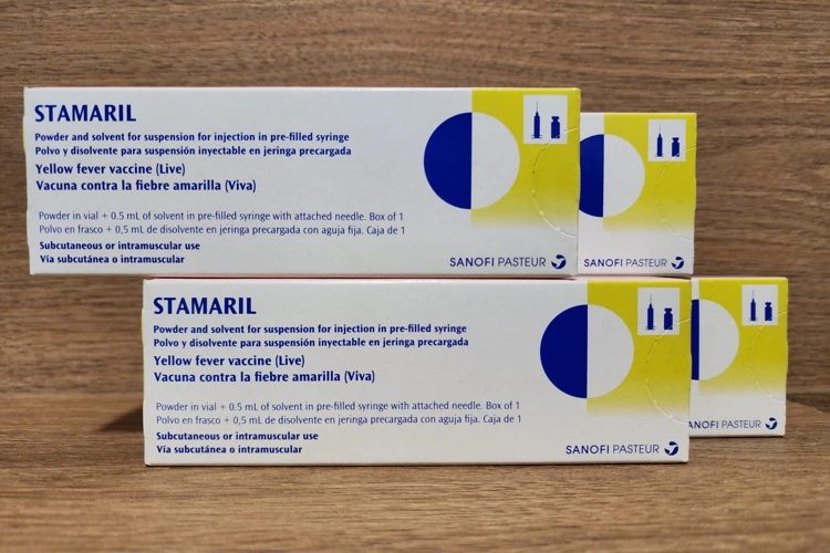 Stamaril yellow fever vaccine by Sanofi, administered at our MOH-licensed yellow fever vaccination centre in Singapore